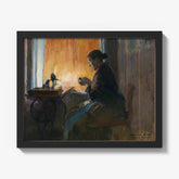 Woman Sewing by Lamplight by Harriet Backer - thumbnail_1_bf_66aeaf311000f9bb7f31f52c